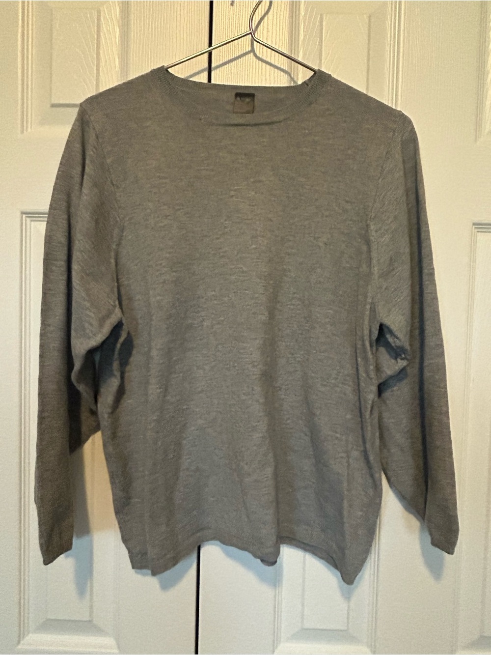NWOT Noli Oversized Crewneck Knit Sweater - Gray, size XS
